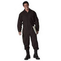 Adult Black Long Sleeve Flightsuit (2XL)